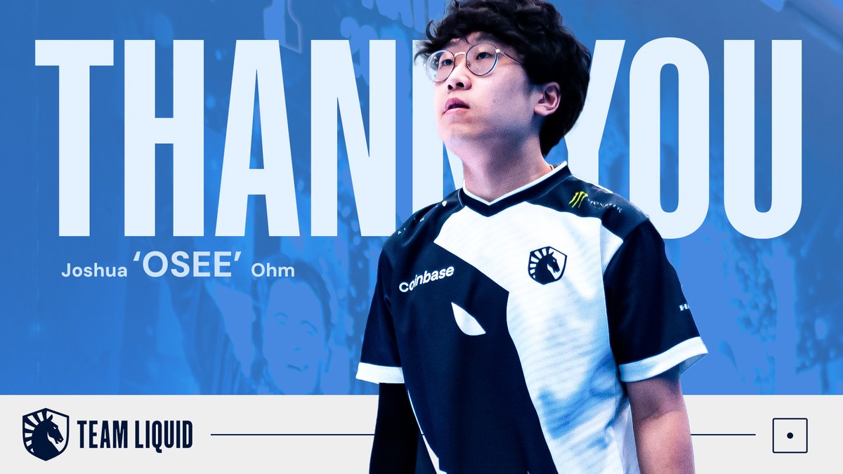 Our time with NRG oSee comes to a close. Watching you transform from the new kid on the team to confident hype man has been a treat and we're proud of how far you've come. Good luck in your next journey and thank you for everything, Josh.
