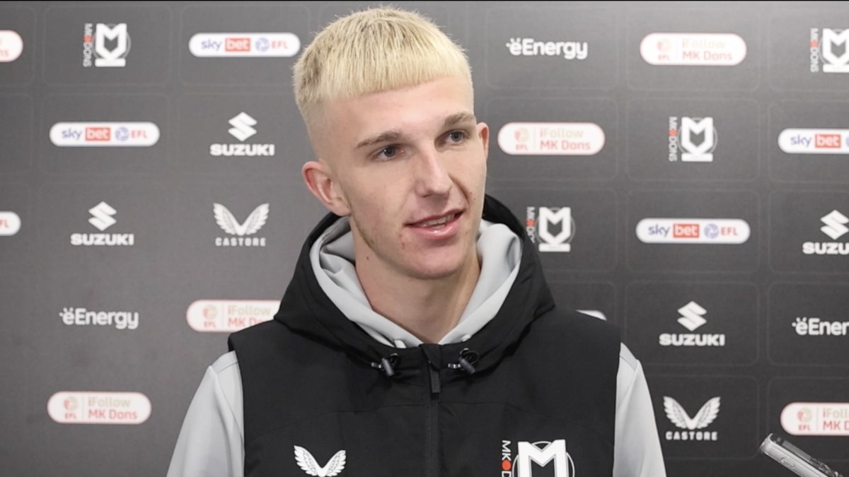 The thoughts of Charlie Waller after his goal helped #MKDons to a 3-2 victory over Northampton Town 👇