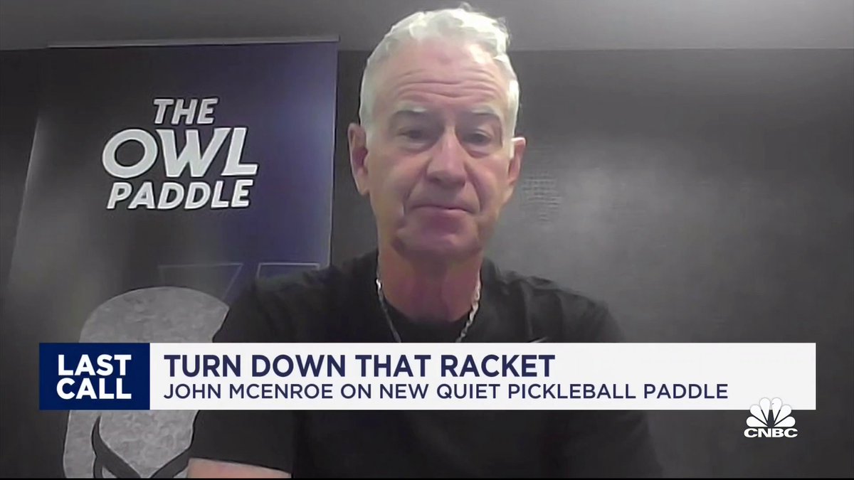 "Pickleball's a game you can pick up a lot easier... that's why I think you're seeing these [tennis] courts change to pickleball courts," says fmr. professional tennis player John McEnroe. "It's a... shame we can't have both be win-win."