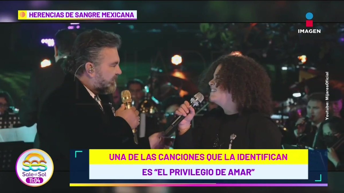 #LuceroMijares ha demostrado su gran talento llegando a compararse con su madre, #Lucero y su padre #ManuelMijares, eso la convierte en una #HerederaDeSangreMexicana. #SaleElSol🌞: