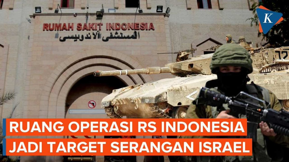 Tentara Israel menjadikan ruang operasi Rumah Sakit Indonesia di Gaza utara sebagai sasaran serangan sehingga peralatan medis di rumah sakit itu rusak parah, kata Kementerian Kesehatan Palestina. ~J #TepiBarat #Israel #Gaza
