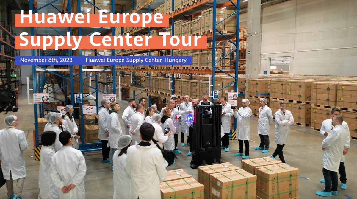 Two weeks ago, the #5G Smart Factory Forum was held in Budapest, Hungary, where guests were invited to experience 5G-powered innovative solutions & applications in industrial digitalization at #Huawei's largest supply center outside of China. #DigitalNow #BetterTogether #DigiTell