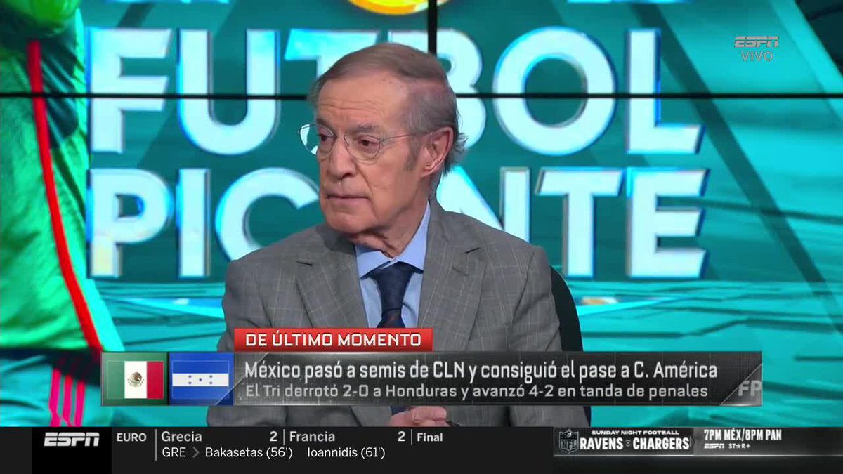 "El pase de México es adecuado, pero se salvó de ser eliminado en el primer tiempo" Contundente análisis de Hugo Sánchez y Tuca Ferretti.
