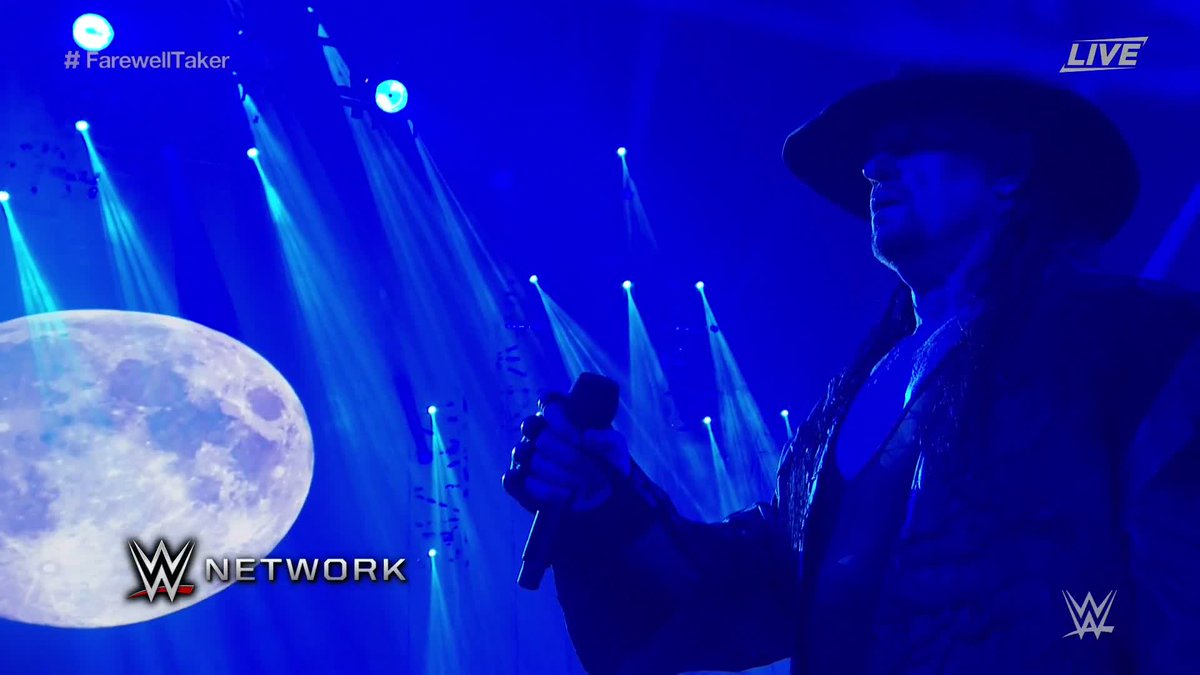 3 years ago on this date, The Undertaker gave his final farewell at WWE Survivor Series in the Thunderdome.