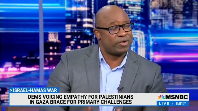 An outrageous lie from Jamaal Bowman: "Myself, as a sitting member of Congress, could not walk through certain checkpoints in the West Bank because I wasn't Jewish!" There isn't a single checkpoint like this. He hates the Jews so much. He really does.
