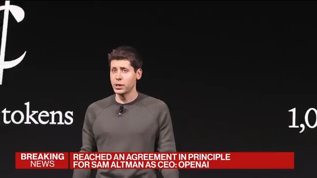 LATEST: OpenAI will bring back Sam Altman as CEO and appoint new board members, after nearly all of its employees threatened to quit