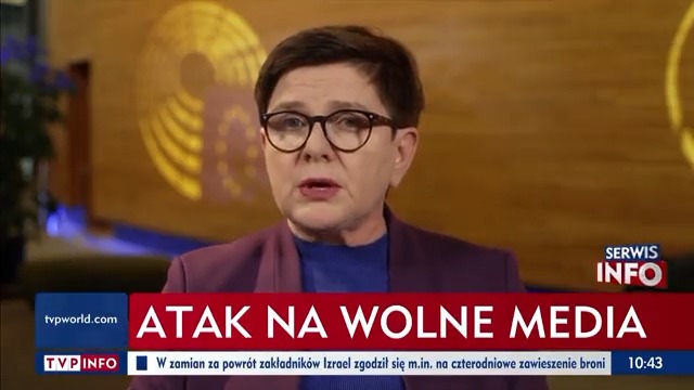 Szydło: Nikt, nawet Tusk, nie ma prawa odebrać Polakom mediów publicznych #wieszwięcej