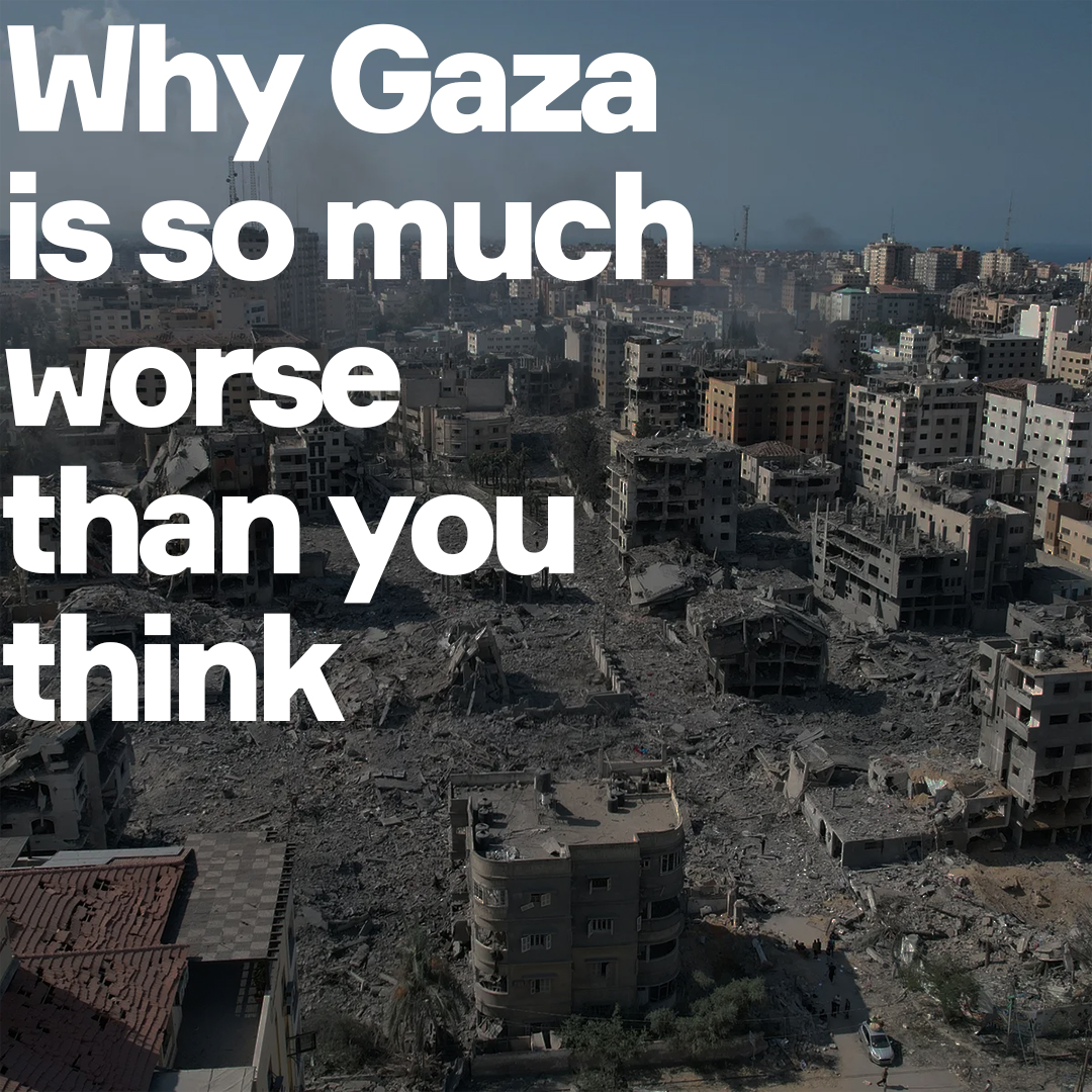 The scale of the horror in Gaza is not properly understood - including by opponents of Israel's murderous onslaught. This is why.