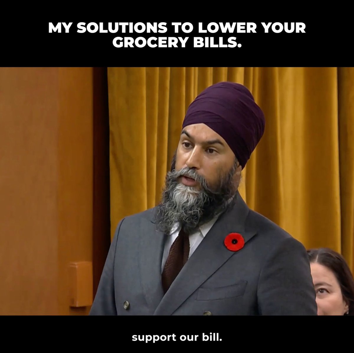 Look, I know you've noticed. The Liberals and Conservatives haven't offered a single real solution to bring grocery prices down. But, I've lived a different life from Justin Trudeau and Pierre Poilievre. I've experienced struggle and I want you to know that I got you.