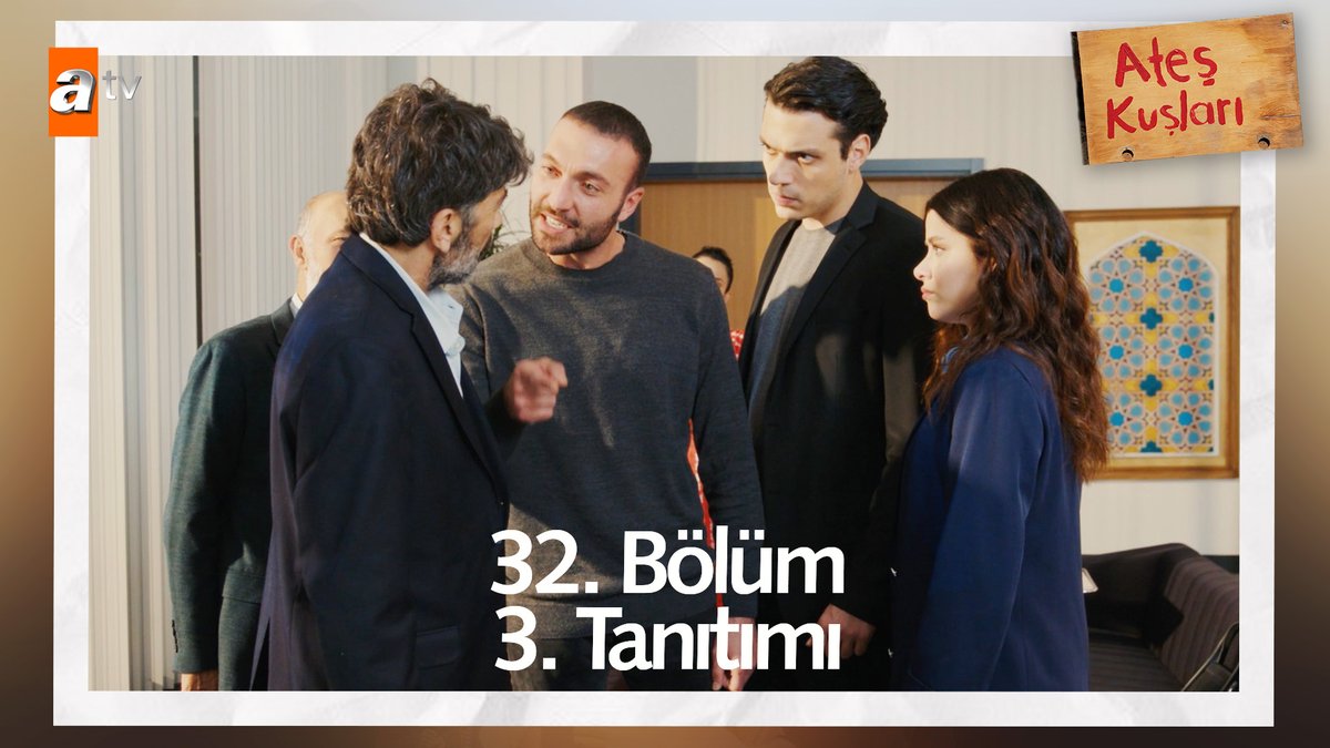 "Senin baban seni hiç sevmedi, sen de beni sevmedin!" Ateş Kuşları 32. Bölüm 3. Fragmanı Yeni bölüm Cuma 20.00'de atv'de! #AteşKuşları atv