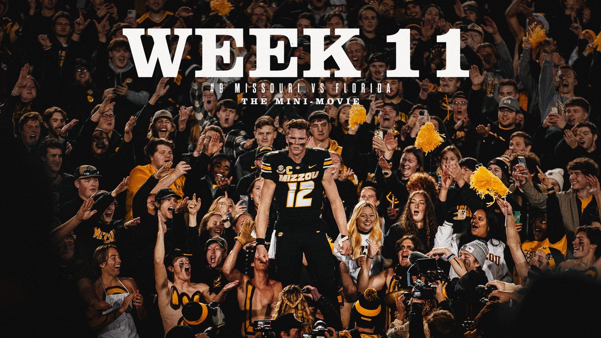 𝐖𝐞𝐞𝐤 𝟏𝟏 𝐌𝐢𝐧𝐢 𝐌𝐨𝐯𝐢𝐞 For the Seniors. #MIZ🐯🏈