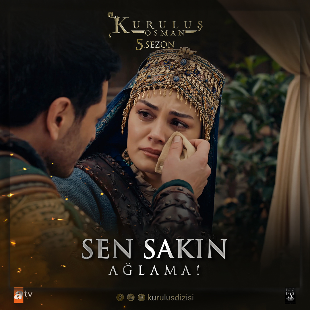 “Sen hiç ağlamayasın Hileci Hatun!” #AlaeddinBey “May you never cry, Cheater Lady!” #KuruluşOsman #KuruluşOsman heyecan dolu yeni bölümüyle #atv’de devam ediyor! #KuruluşOsman continues on atv with its exciting new episode! Bozdağ Film atv