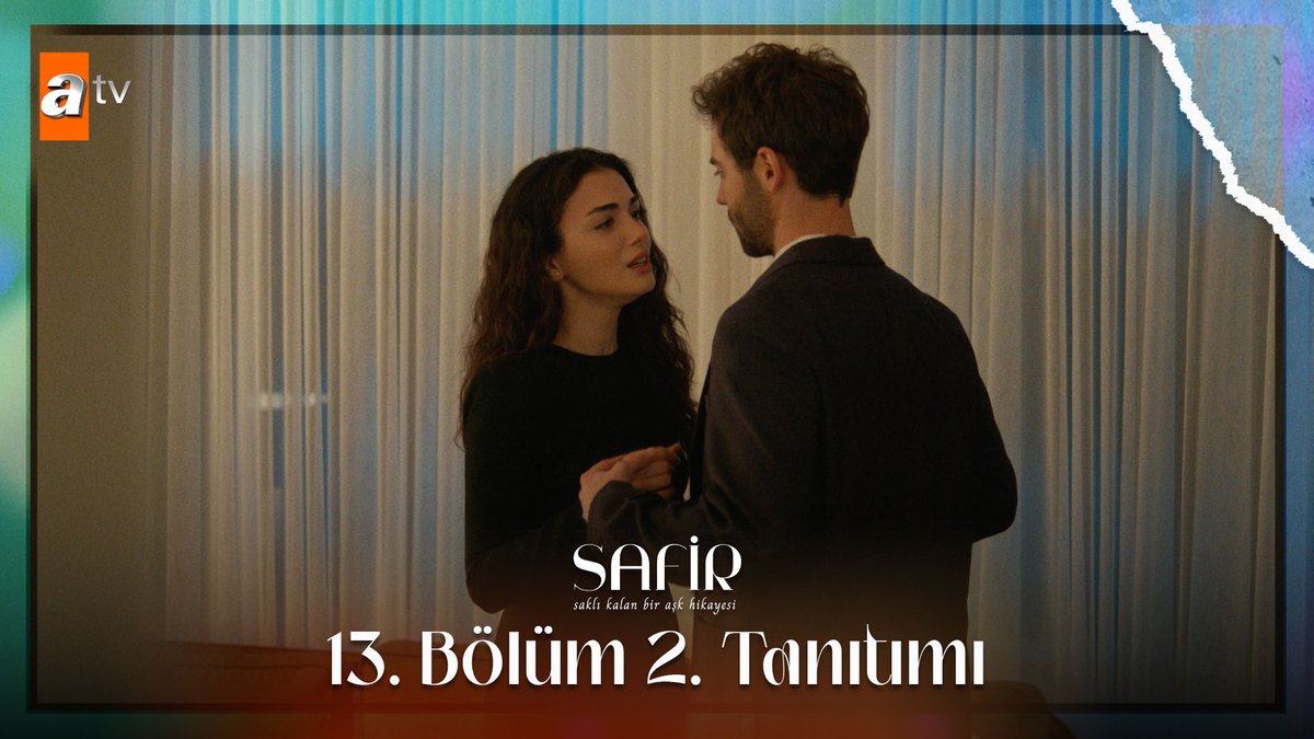 “Karnındaki bebeğin babası ben miyim?” 13. bölüm 2. tanıtımı yayında! #Safir ‘Saklı Kalan Bir Aşk Hikayesi’ yeni bölümüyle Pazartesi 20.00’de #atv’de. 💠 atv