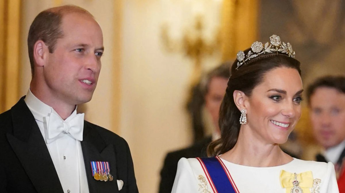 Kate Middleton STUNS in a rare diamond tiara. 👑