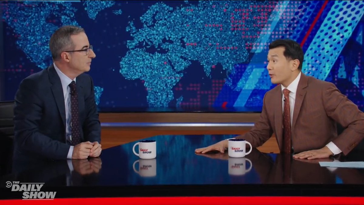 Getting a green card is no small feat. Take it from John Oliver and Ronny Chieng