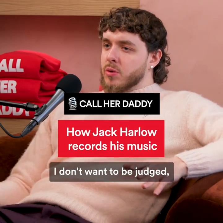 .Jack Harlow needs an audience when he records in-studio 👀 Watch the full interview on Call Her Daddy: