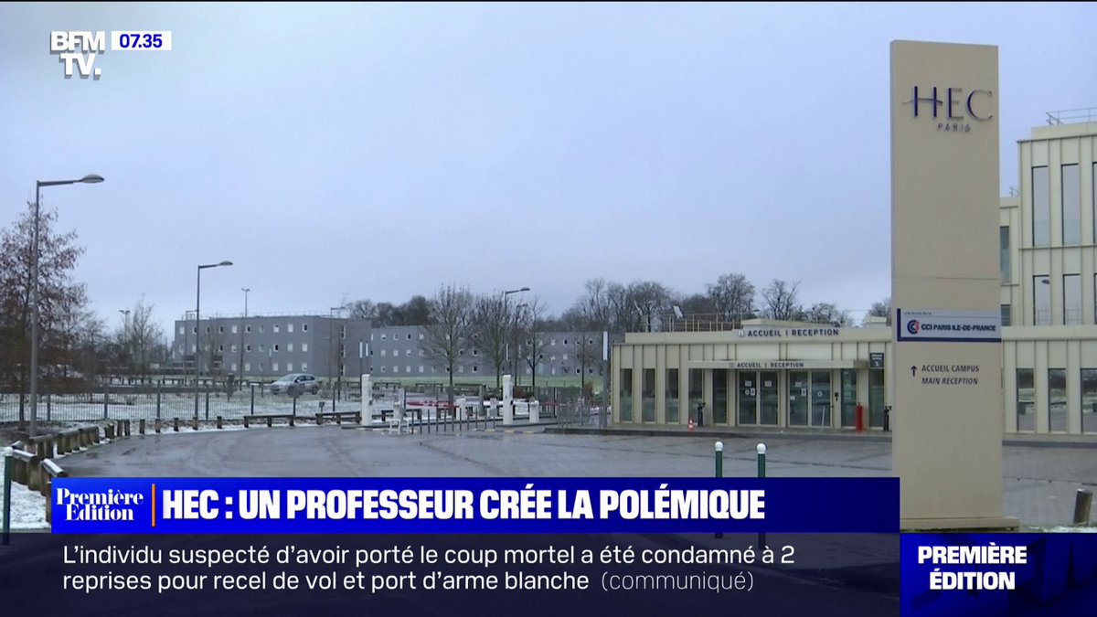 Un professeur d'HEC crée la polémique pour ses propos sur Israël