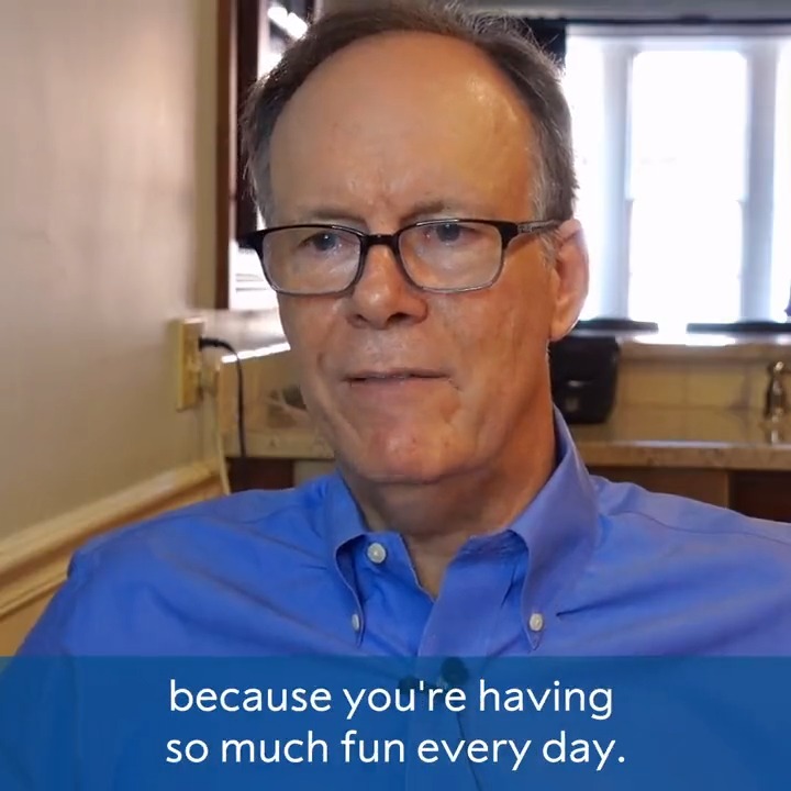 "I think success is having a career where you enjoy it so much that you almost feel guilty that people pay you to do it because you are having so much fun every day." Wise words by our 2019 medicine laureate William Kaelin. #NobelPrize