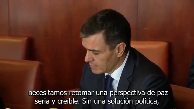 He trasladado al primer ministro Benjamin Netanyahu - בנימין נתניהו que Israel tiene derecho a la autodefensa, pero debe respetar el derecho internacional y el derecho humanitario. Es urgente detener la catástrofe humanitaria en Gaza. Debemos celebrar cuanto antes una conferencia internacional de paz con todas las partes implicadas. Hoy la solución al conflicto pasa por la materialización de dos Estados, Israel y Palestina, que coexistan en paz y seguridad.