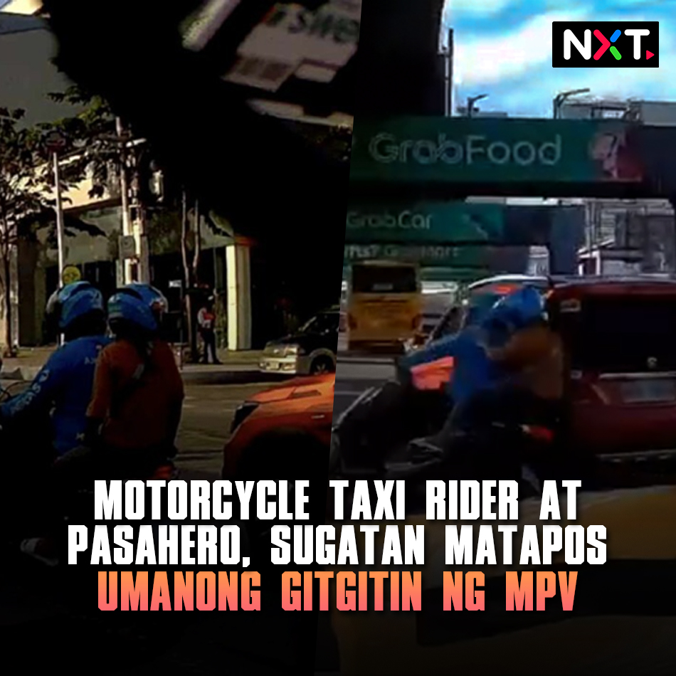 Posibleng maharap sa mas mabigat na kaso ang isang driver na nanggitgit umano ng motorcycle taxi sa EDSA-Santolan, Mandaluyong City. Nakuhanan ng dashcam ng isang motorista ang nangyaring insidente. #NXT Buong ulat: