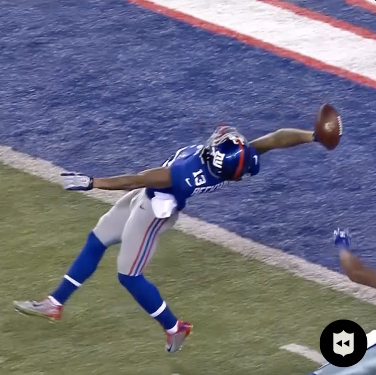 Nine years ago today, Odell Beckham Jr made one of the greatest catches in NFL history. 🔥