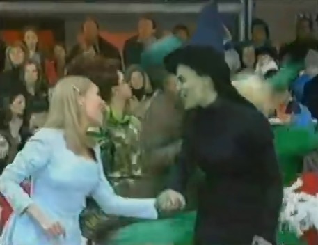 Thanksgiving Throwback to 2003 performing "One Short Day" at the Macy's Thanksgiving Day Parade led by Idina Menzel, Kristin Chenoweth, and our original Broadway company!