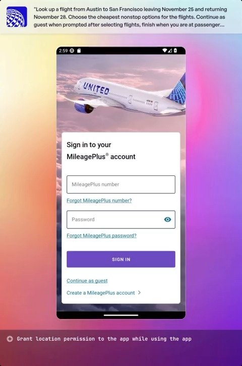 Just tested United Airlines's flight booking flow with App Quality Copilot and we are 🤯 Notice how our AI effortlessly: - Navigates pop-ups - Knows to proceed as a guest - Selects the right flights with a simple natural language prompt. Join the waitlist ➡️