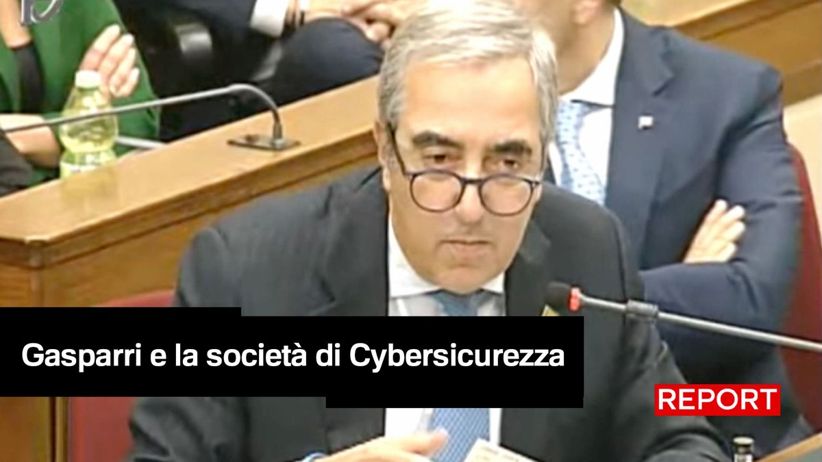 Nelle ultime settimane #Gasparri si è scagliato più volte contro #Report. Il senatore sapeva ben prima della Commissione Vigilanza Rai che Report aveva scoperto i suoi interessi privati, mai dichiarati al Parlamento. Si tratta di una misteriosa società di sicurezza informatica.