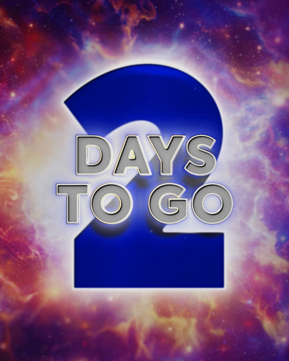 2 days to go... ❤️❤️➕🔷 #DoctorWho returns on Saturday 25th November with the first of three 60th anniversary specials ✨