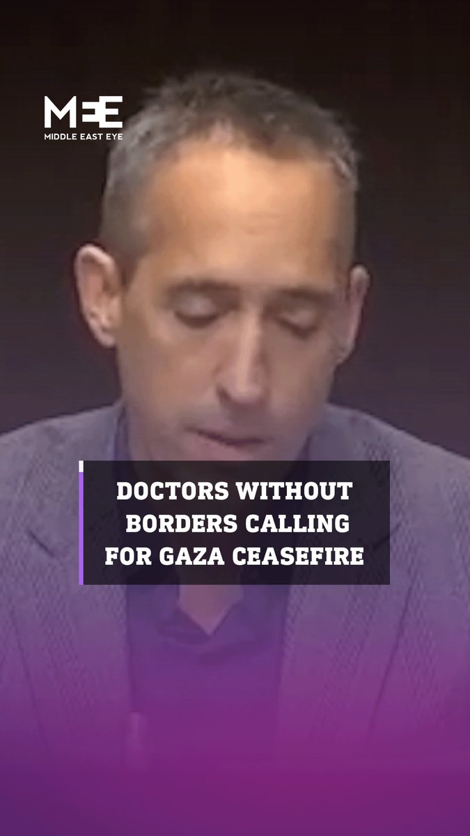 "We are already witnessing a humanitarian crisis of catastrophic proportions" Executive Director for Doctors Without Borders, Joe Belliveau, called for a sustained ceasefire in Gaza saying the humanitarian crisis reached catastrophic proportions