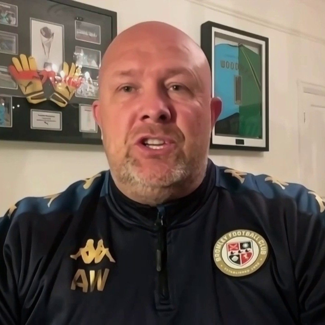 Andy Woodman, manager of National League side Bromley, on the news that the club are looking for someone who plays Football Manager to become a tactical analyst as part of their coaching staff 🖱️⬇️