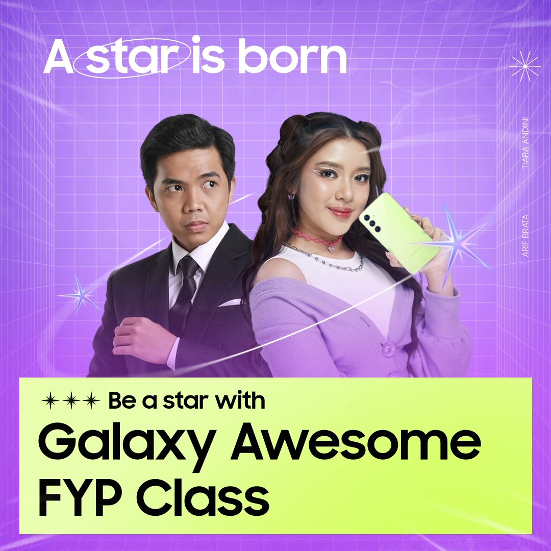 Heads up to all #AwesomeGeneration 🙋🏼♂️ Tell us, what’s your definition of Awesome & what #GalaxyA54 5G feature that can make your content FYP? Share your answer before 30th November 2023🤩 The 5 lucky Awesome creators will get a chance to participate on our #AwesomeFYPclass 🤩