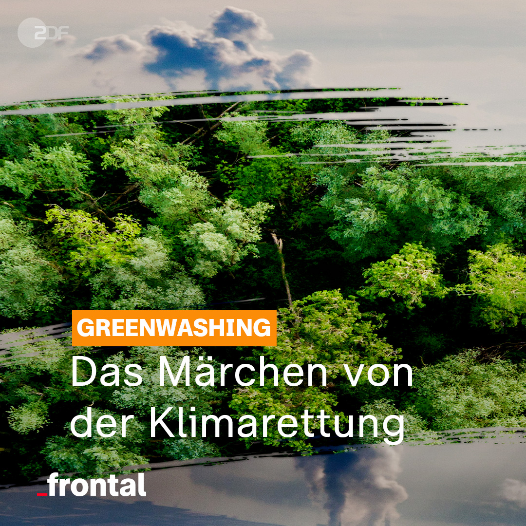 Fast jeder internationale Konzern will #klimaneutral werden - zumindest offiziell. Recherchen zeigen: Ambitionierte Klimaversprechen sind häufig wenig mehr als heiße Luft. Mehr über #Greenwashing und die Tricks der Konzerne in der #ZDFfrontal-Doku: ZDF