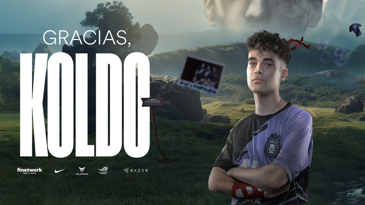 Desde el inicio con nosotros, te echaremos de menos. Gracias por todo Koldo 💜