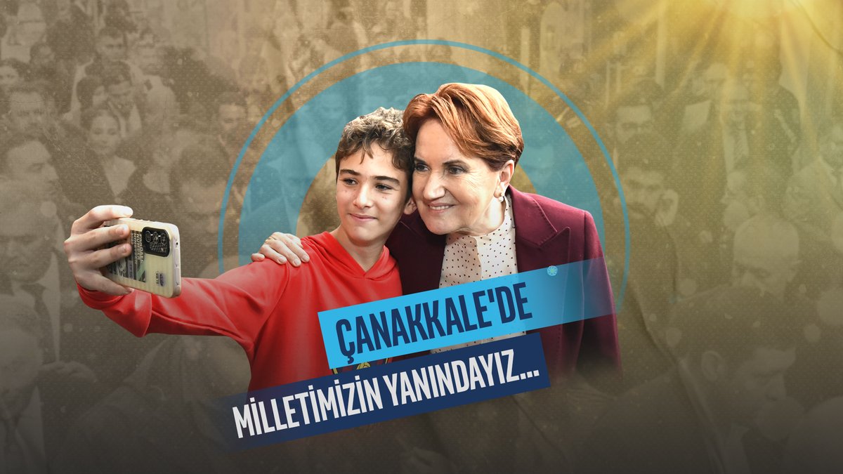 Her daim olduğu gibi bugün de milletimizin yanındayız... Hür ve müstakil siyaset anlayışımızla yürüdüğümüz bu kutlu yolda; Tüm iftiralara, yalanlara ve yıpratmalara karşı; dünden daha güçlü irademizle; Milletimizin yanı başında, Çanakkale'deydik.☀️