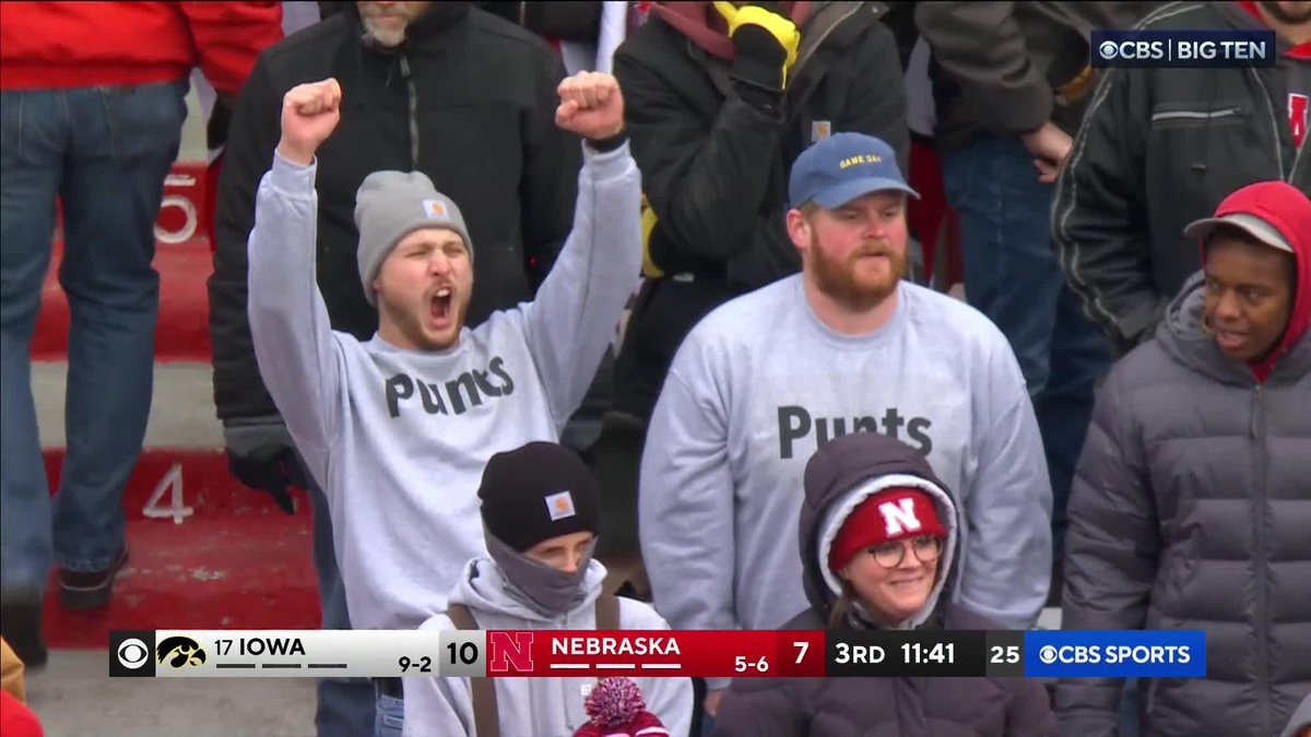 Absolutely NOBODY is more excited for punts than these guys. 😂