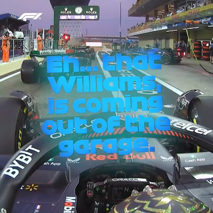 Pit lane traffic troubles 😆 #AbuDhabiGP #F1