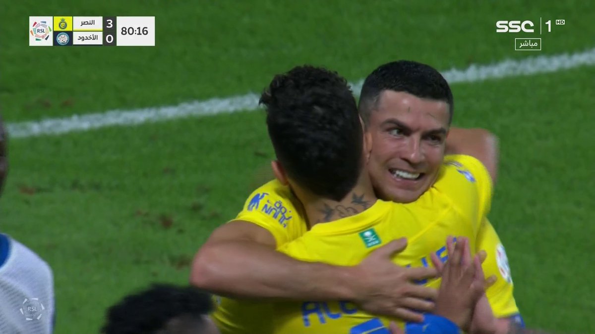 هدددددف!⚽ رونالدو يعزز النتيجة للنصر بهدف ثالث🔥⚽ النصر 3 × 0 الأخدود #دوري_روشن_السعودي #النصر_الأخدود | #SSC