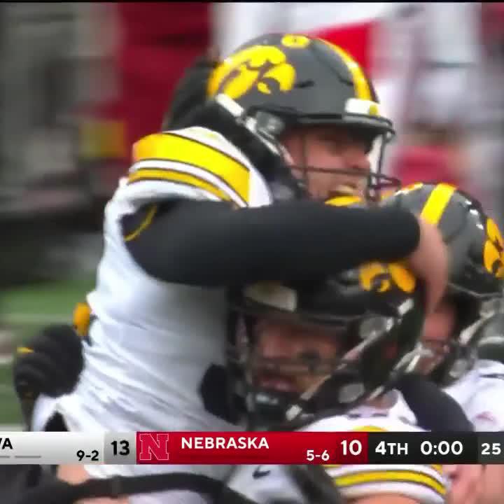 2018: Miguel Recinos, 41-yard FG 2019: Keith Duncan, 48-yard FG 2023: Marshall Meeder, 38-yard FG Here's a look back at Hawkeye Football's recent late FGs to stun rival Nebraska.