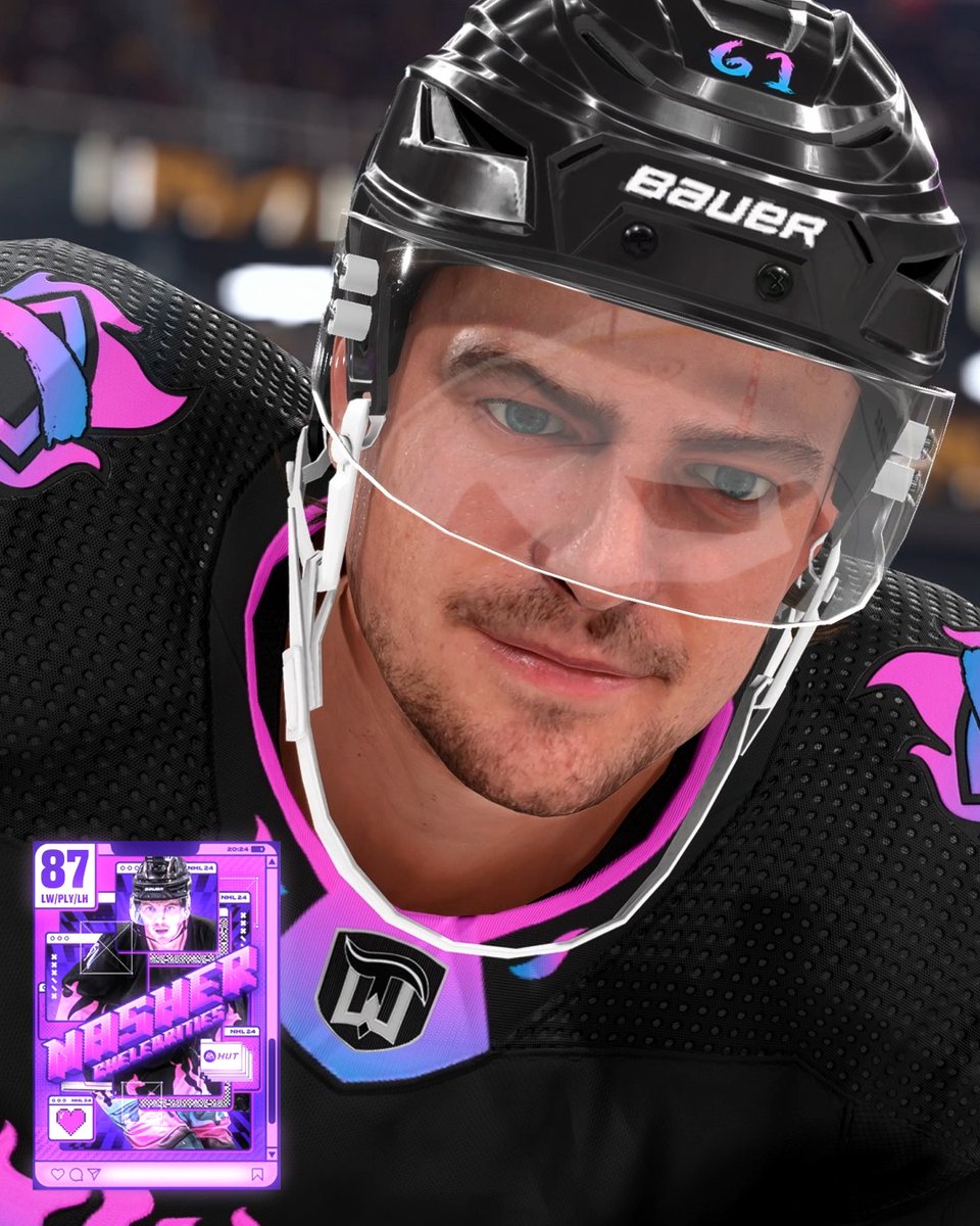 Your favorite Creators are now in The Game 🏒 🎮 Welcome to #NHL24 🤝 Nasher Pavel Barber Zac Bell