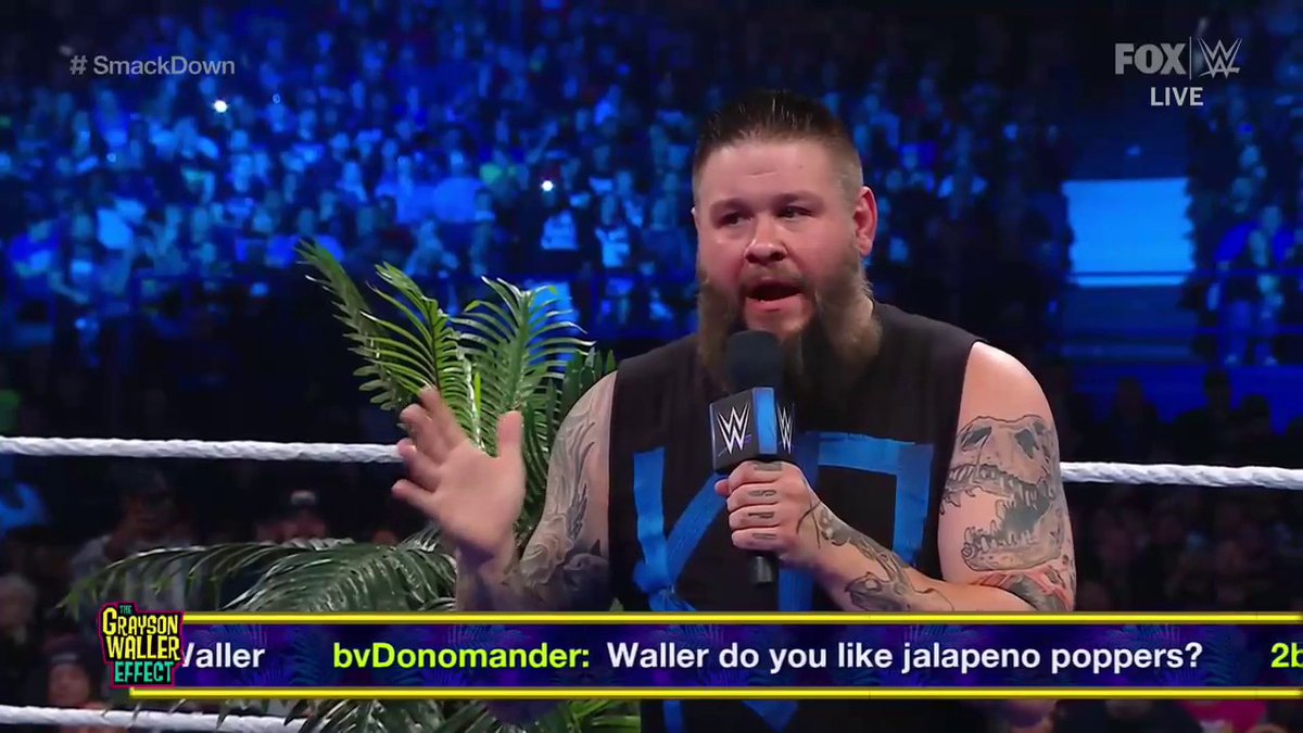 Kevin Owens being the only wrestler that knows about all the old tropes about wrestling is a great gimmick.