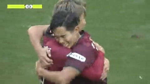 🎥優勝決定の瞬間🎥 ハイライトは DAZN Japan📺 登録は⏩ #visselkobe #ヴィッセル神戸 ＃神戸とトモニ