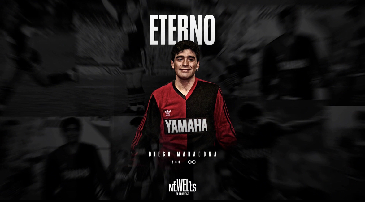 Gracias por ser un Leproso más ❤️🖤 #DiegoEterno ♾️🔟