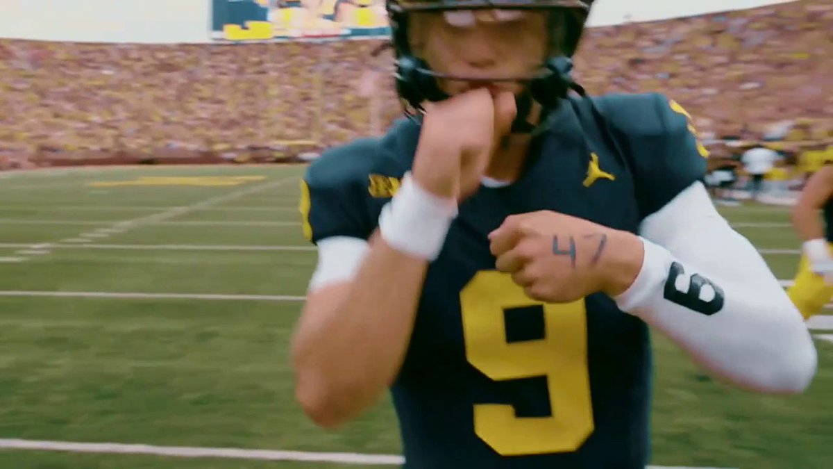 "Ryan was one of the most genuine, pure souls I've ever had the honor to call one of my best friends and brother." Tom Rinaldi shares the story of J.J. McCarthy and Ryan Keeler's friendship and the moment from @UMichfootball's game vs UNLV Football that will last forever ❤️