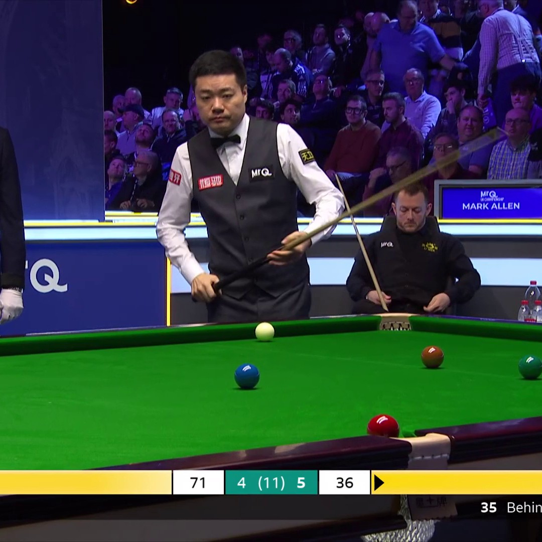 Ding Junhui did this today 😎 #snooker #ilovesnooker