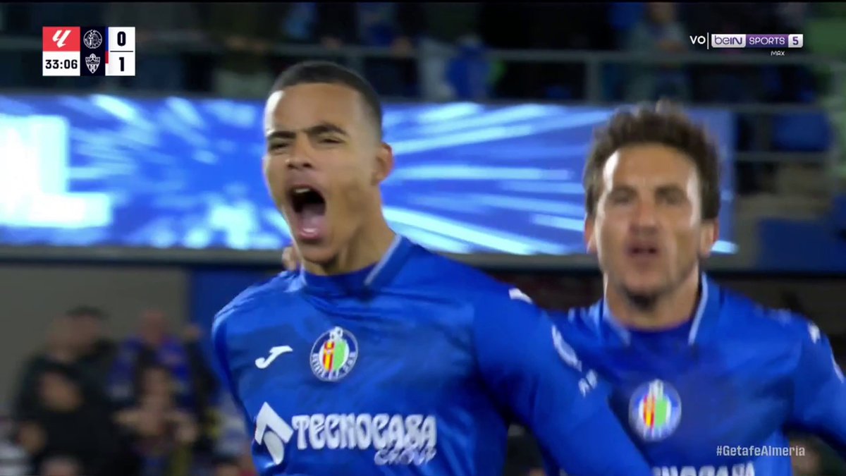 Oh le banger de Mason Greenwood avec Getafe ! 😱☄️ 🎥 beIN SPORTS