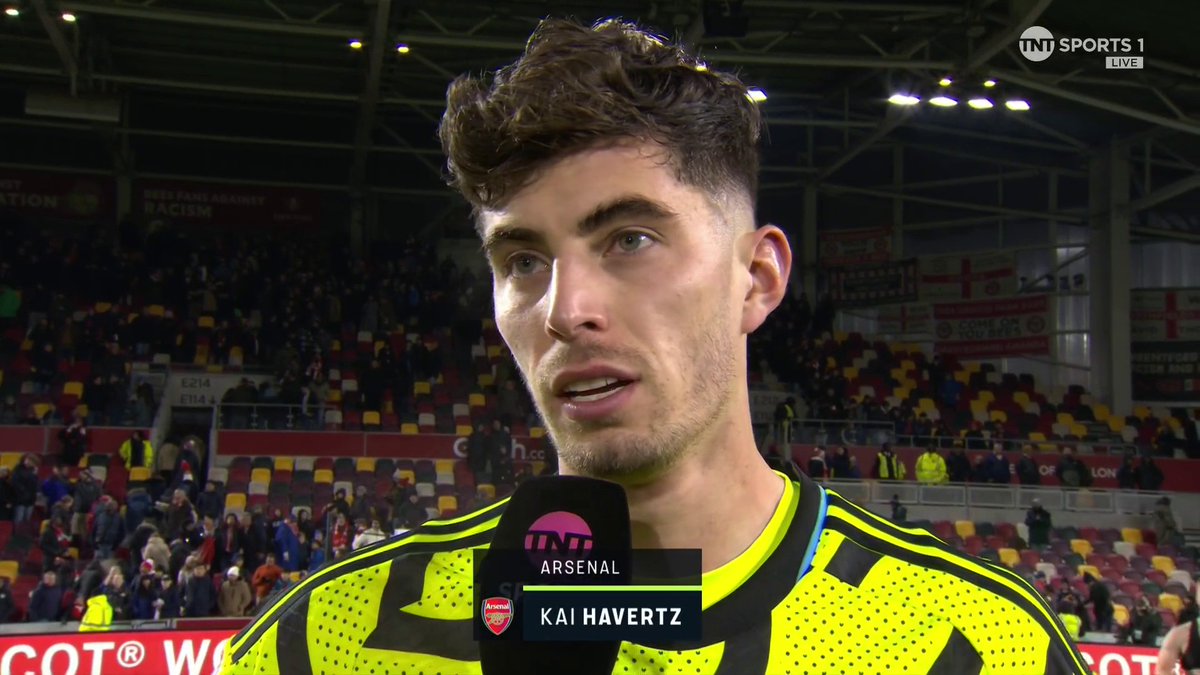 "I've been working hard for this moment and today I got it paid back" 🇩🇪 Match-winner Kai Havertz reacts after sending Arsenal top of the league... 🎙️ Jules Breach
