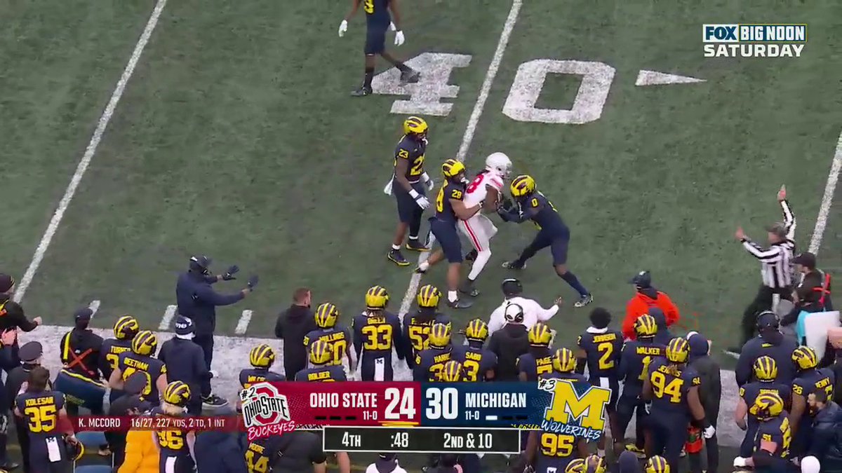 Marvin Harrison Jr. with a BIG TIME catch Ohio State Football