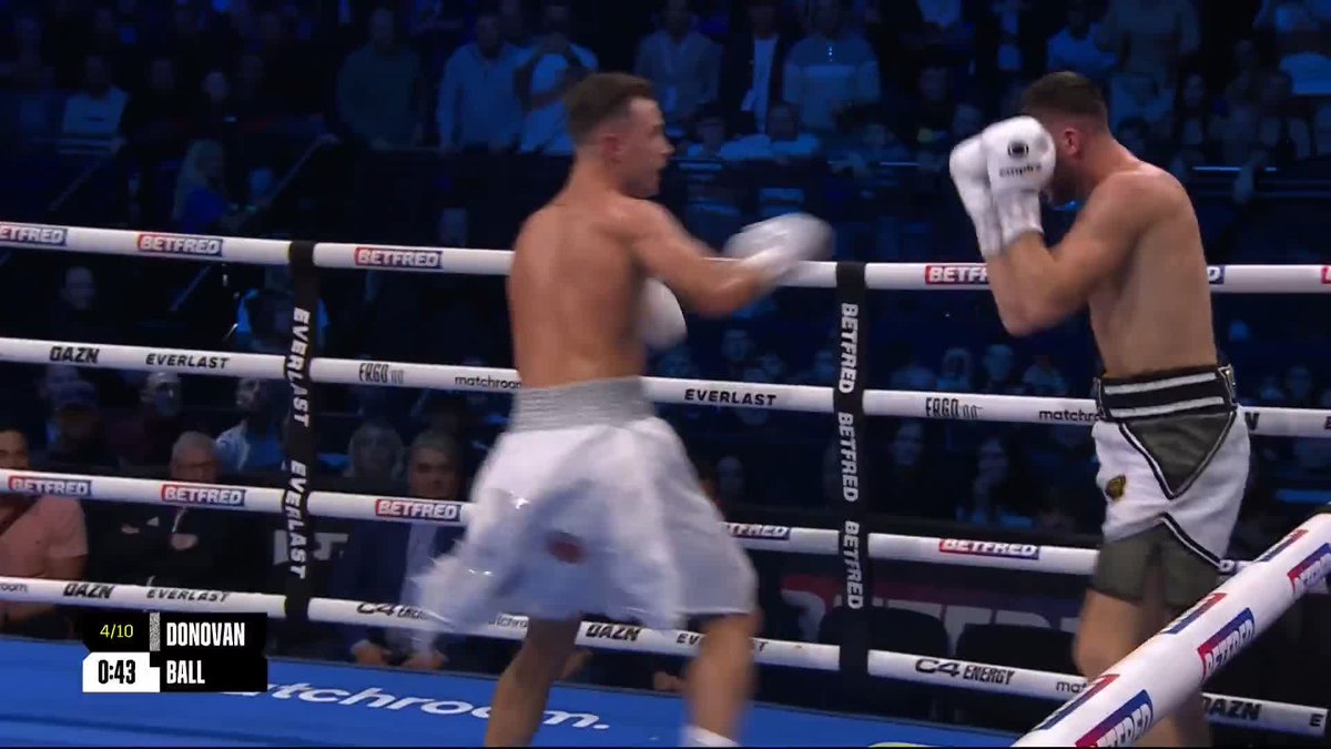 WHAT A FINISH! 🤯 Paddy Donovan is The Real Deal ✨ Fourth round stoppage to win the WBA Continental Welterweight Title 🛡️ #DonovanBall | DAZN Boxing | #CameronTaylor2