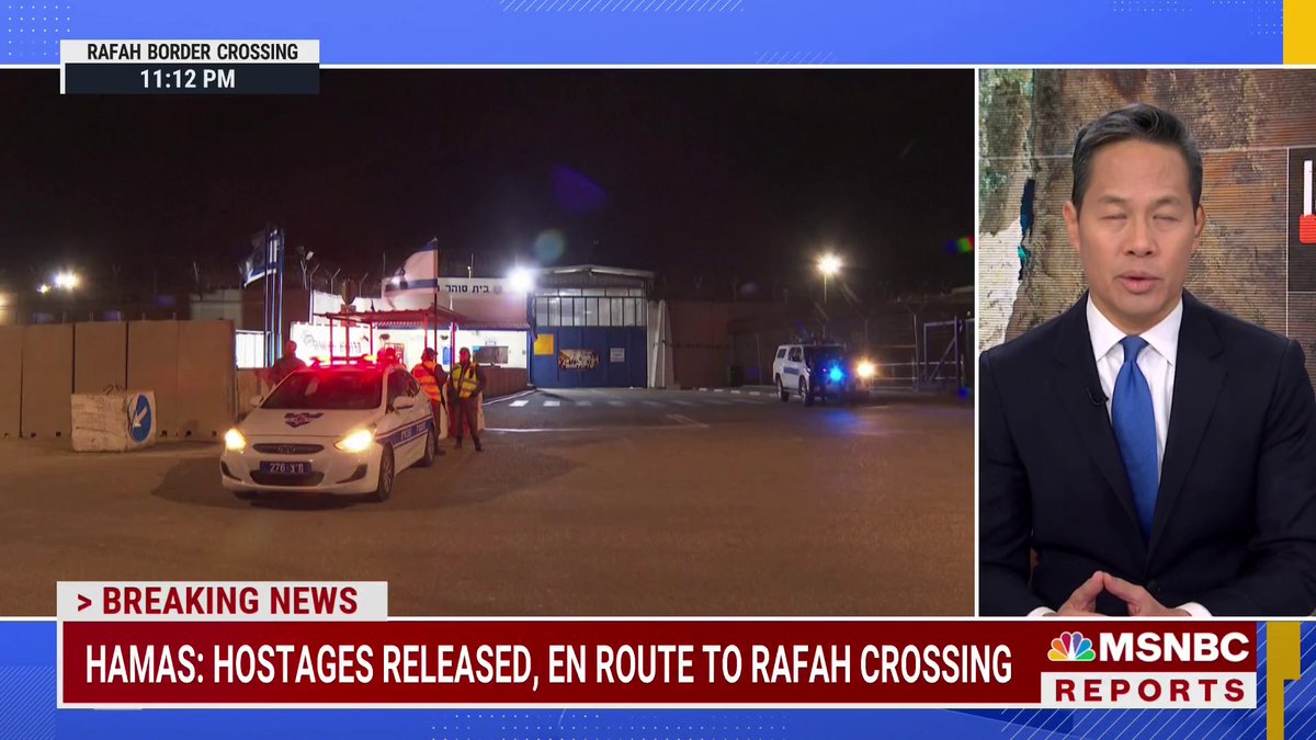 BREAKING: Hamas releases second group of hostages, including 13 Israelis and 7 foreigners, to the Red Cross
